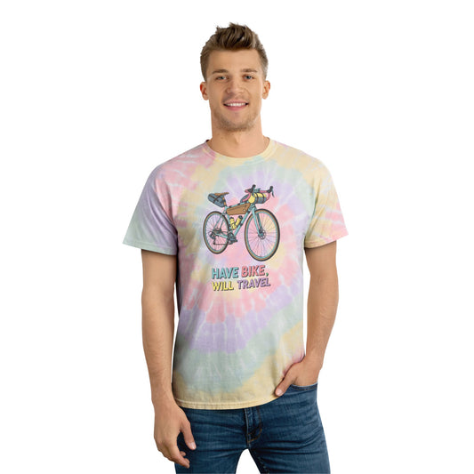 Have Bike, Will Travel Tie-Dye (front)