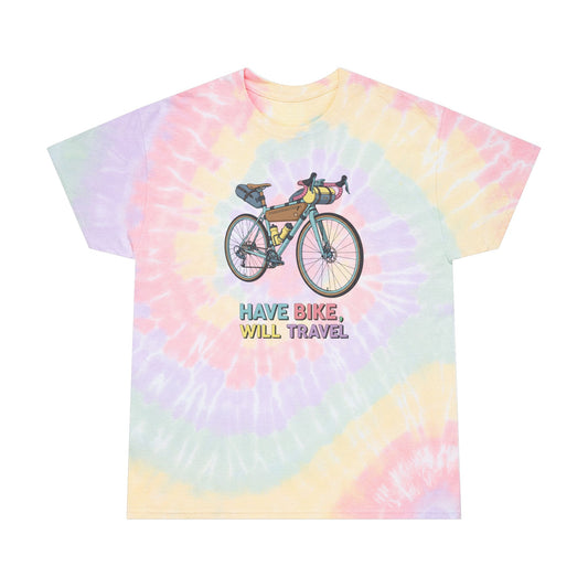 Have Bike, Will Travel Tie-Dye (front)
