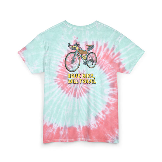 Have Bike, Will Travel Tie-Dye (back)