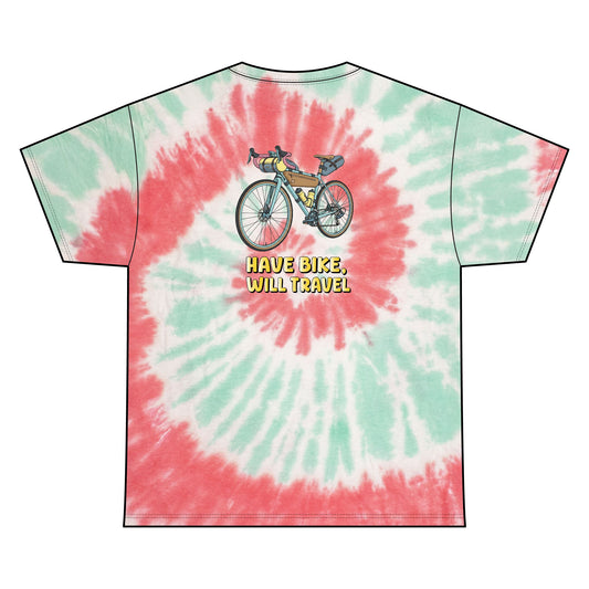 Have Bike, Will Travel Tie-Dye (back)